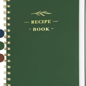 notebook, recipes book