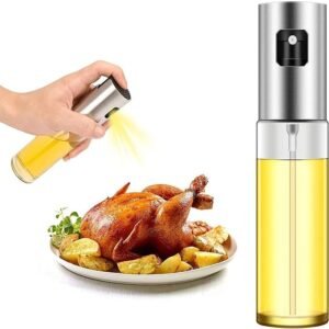 oil, spray, sprayer, olive, mister, bottle, kitchen, cooking, 100ml, salad, bbq, baking, roasting, visit, puzmug